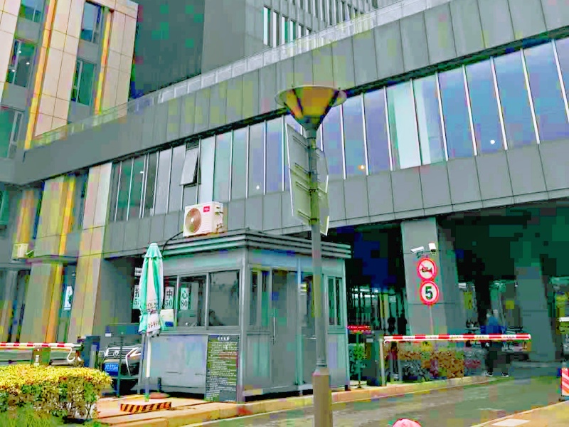上海湾谷科技园免取卡停车场收费管理系统及设备案例